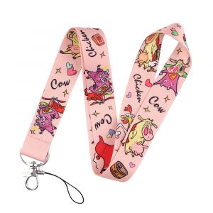 La Vaca y el Pollito (Lanyard Rosa)