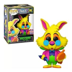 White Rabbit Conejo Blanco (Brilla en la Oscuridad Black Light) Funko Pop